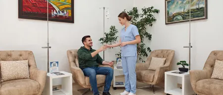 Belgrad'daki Medical Time Hastanesi'nde bağışıklık ve iyileşme için çinko infüzyonu