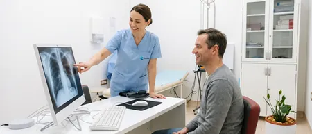 Belgrad'daki Medical Time hastanesinde dijital röntgen