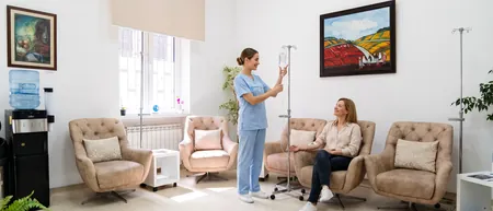Glutatyon infüzyonu — Belgrad'daki Medical Time hastanesinde antioksidan tedavi