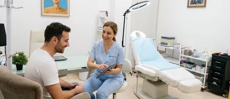 Belgrad'daki Medical Time hastanesinde burun septumu eğriliği ameliyatı