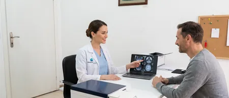 Medical Time Hastanesi'nde (Belgrad) radyolog muayenesi ve görüntü yorumlama